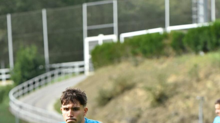 Pablo Mar&iacute;n, en Zubieta.