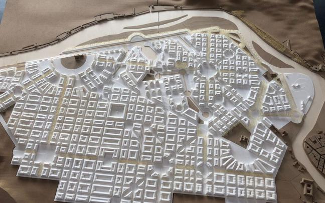 El proyecto ideado por Silvestre Pérez durante los primeros años del siglo XIX es todo un compendio urbanístico y arquitectónico. El proyecto ideado por Silvestre Pérez durante los primeros años del siglo XIX es todo un compendio urbanístico y arquitectónico.