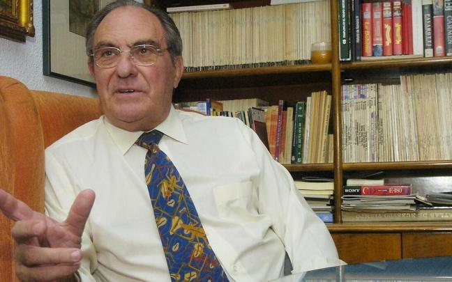 Jose Javier Viñes, durante una entrevista en 2006
