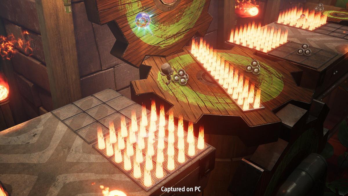 Captura del videojuego 'Sackboy: A Big Adventure'.