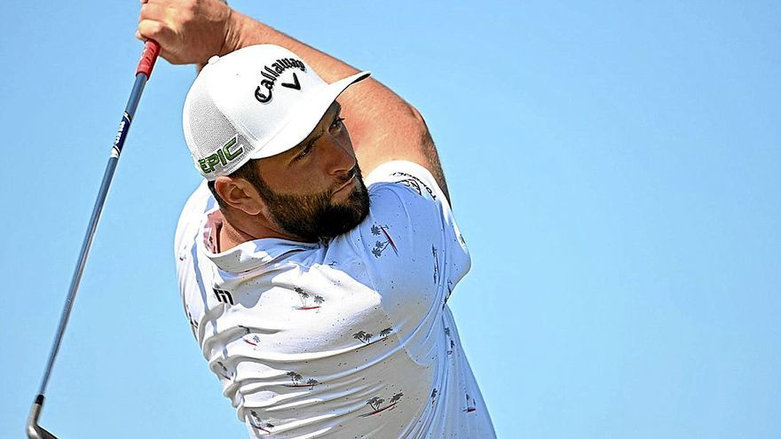 Jon Rahm afronta desde hoy en Escocia las dos semanas más importantes de la temporada en Europa. | FOTO: AFP