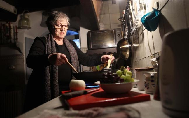 Eugenia Guezuraga, vecina del municipio de Barrika