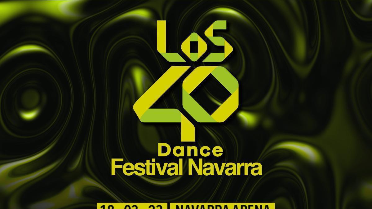 Cartel de LOS 40 Dance Festival.