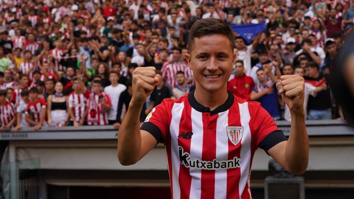 San Mamés ha dado de nuevo la bienvenida este domingo a Ander Herrera