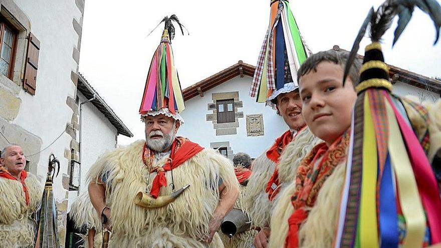 Joaldunak se congregarán el lunes en la plaza de Ituren y el martes en la de Zubieta.