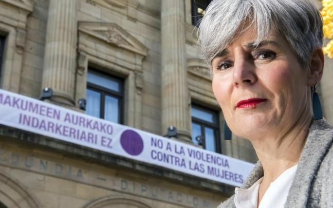 Miren Elgarresta, directora de Igualdad de la Diputacion de Gipuzkoa hasta ahora.