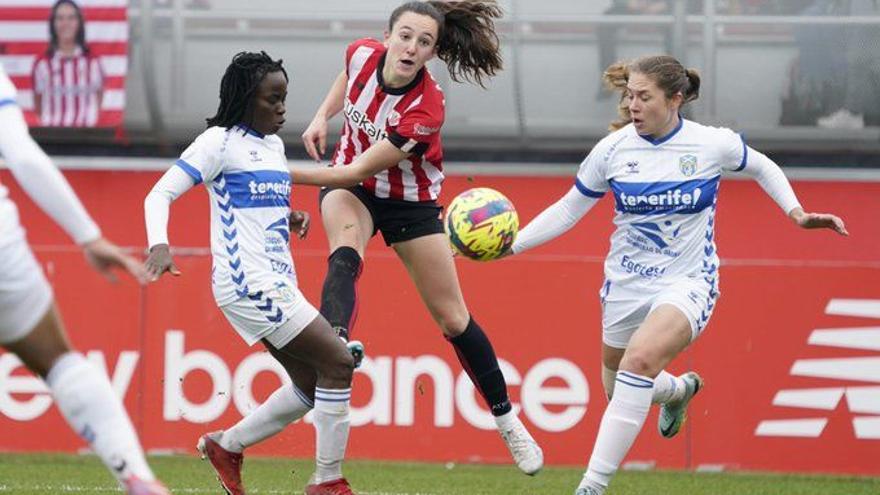 El Athletic cae ante el Tenerife en casa