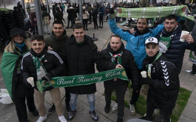 Desembarco racinguista en Vitoria Desembarco racinguista en Vitoria