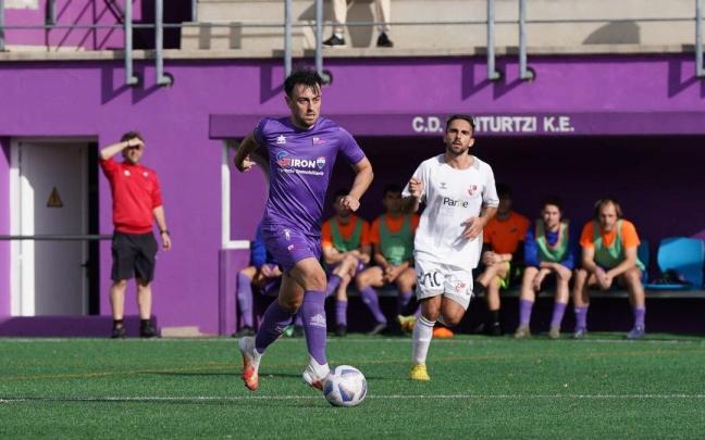 El juego directo fue constante en Santurtzi. El juego directo fue constante en Santurtzi.