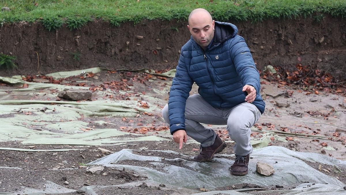 Mattin Aiestaran, director de la excavación