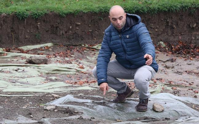 Mattin Aiestaran, director de la excavación