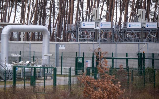 Gasoducto de Nord Stream en Alemania.