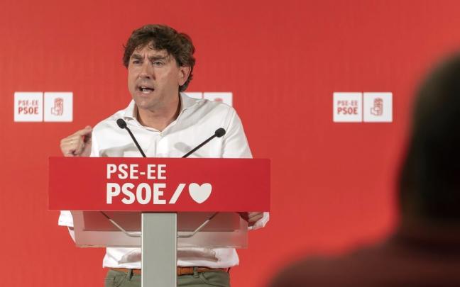 El secretario general del PSE, Eneko Andueza. El secretario general del PSE, Eneko Andueza.