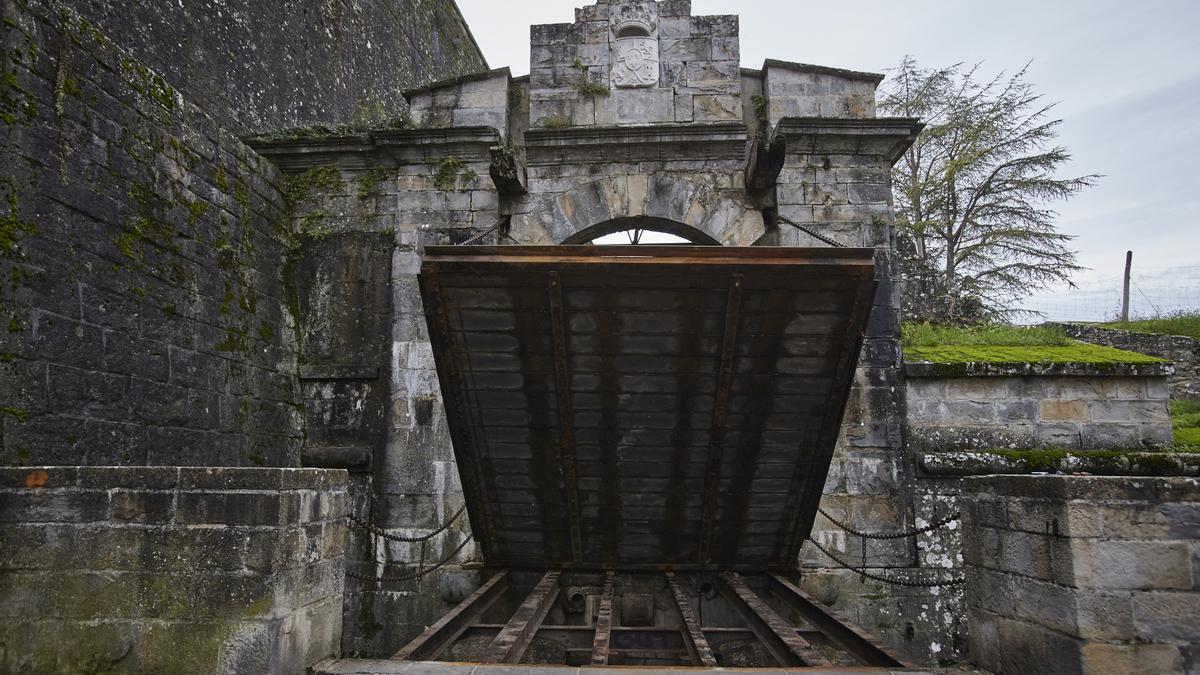 Pruebas del sistema de engranajes del Portal de Francia.