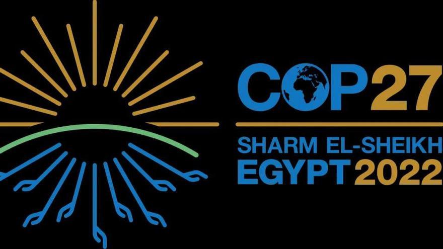 Logotipo de la cumbre climática de Egipto