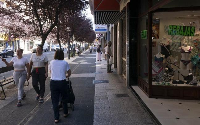 Local comercial de Vitoria en la calle Gorbea, ajeno a la información Local comercial de Vitoria en la calle Gorbea, ajeno a la información