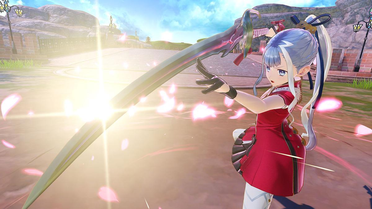 Uno de los personajes del juego en combate.