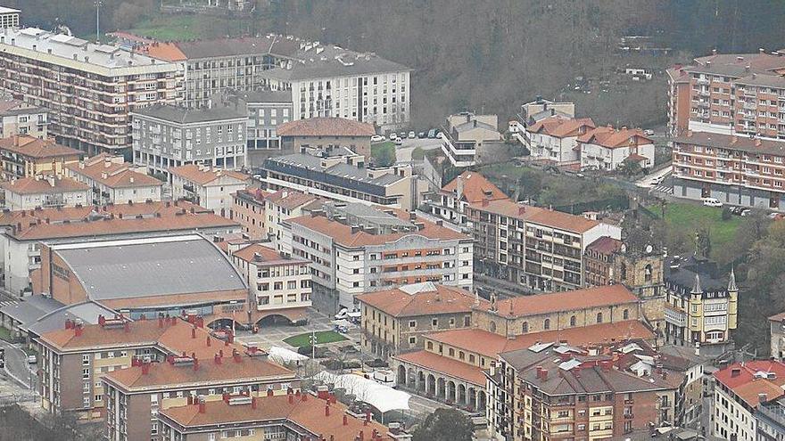 Panorámica de Legazpi.