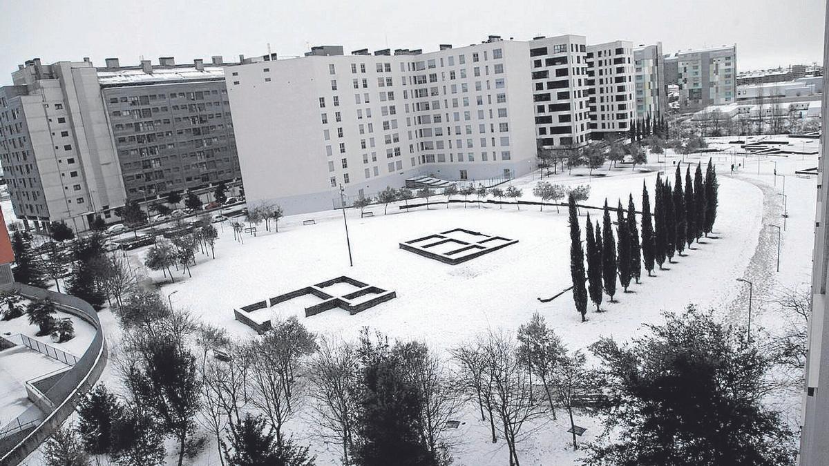 Remite el temporal de nieve en Álava, pero no el frío y las heladas