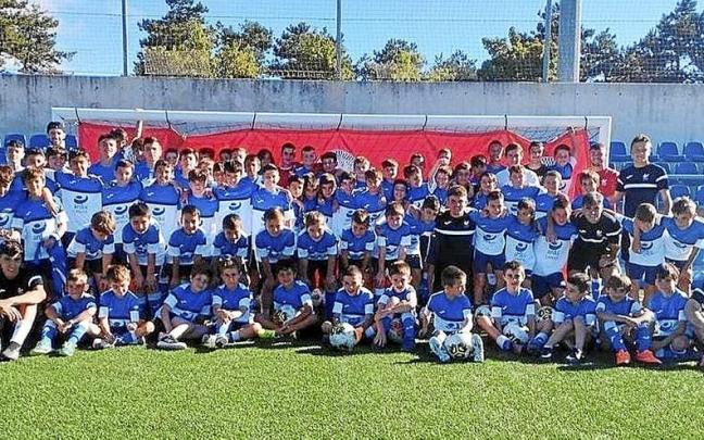 Aihen Mu&ntilde;oz, en el campus del Ardoi en Zizur Mayor