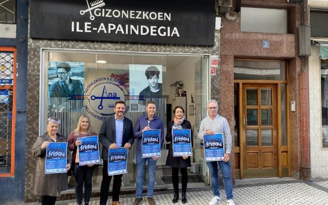 Presentación del Black Friday de Lasarte-Oria