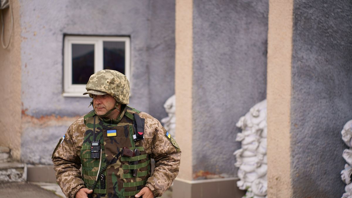Imagen de archivo de un soldado ucraniano.