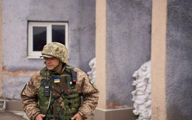 Imagen de archivo de un soldado ucraniano.