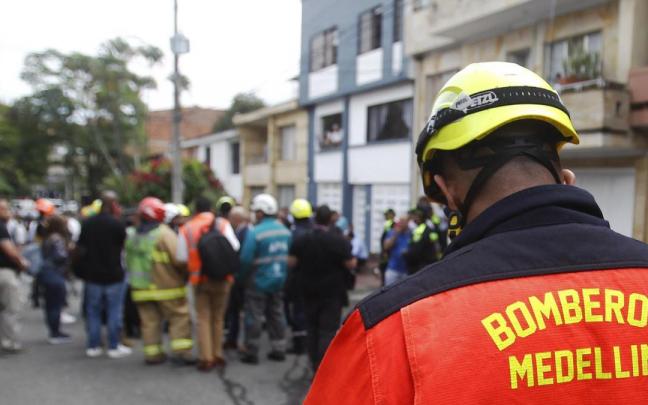 Equipos de rescate en la zona del accidente a&eacute;reo.