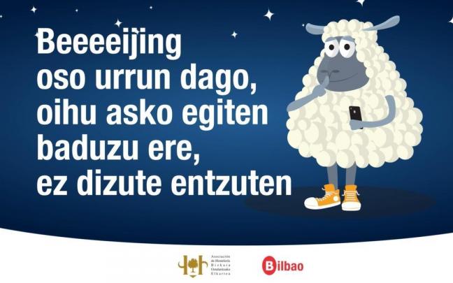 Campaña para fomentar un ocio nocturno responsable en Bilbao