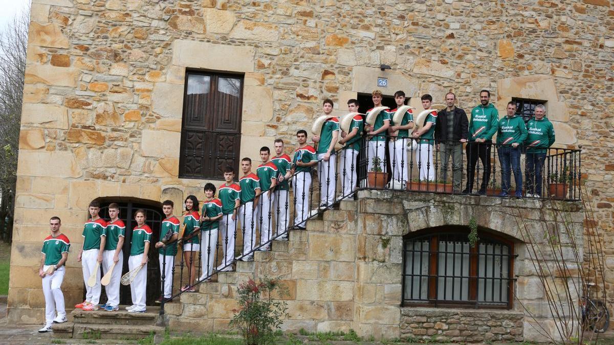 Los representantes de Euskal Selekzioa que jugarán en Iparralde.