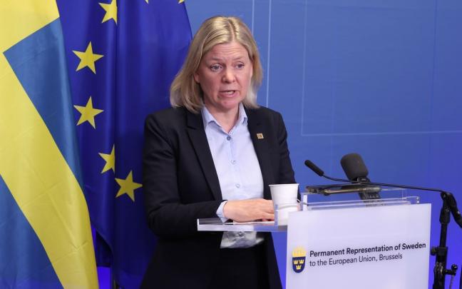 Magdalena Andersson, primera ministra sueca. Magdalena Andersson, primera ministra sueca.