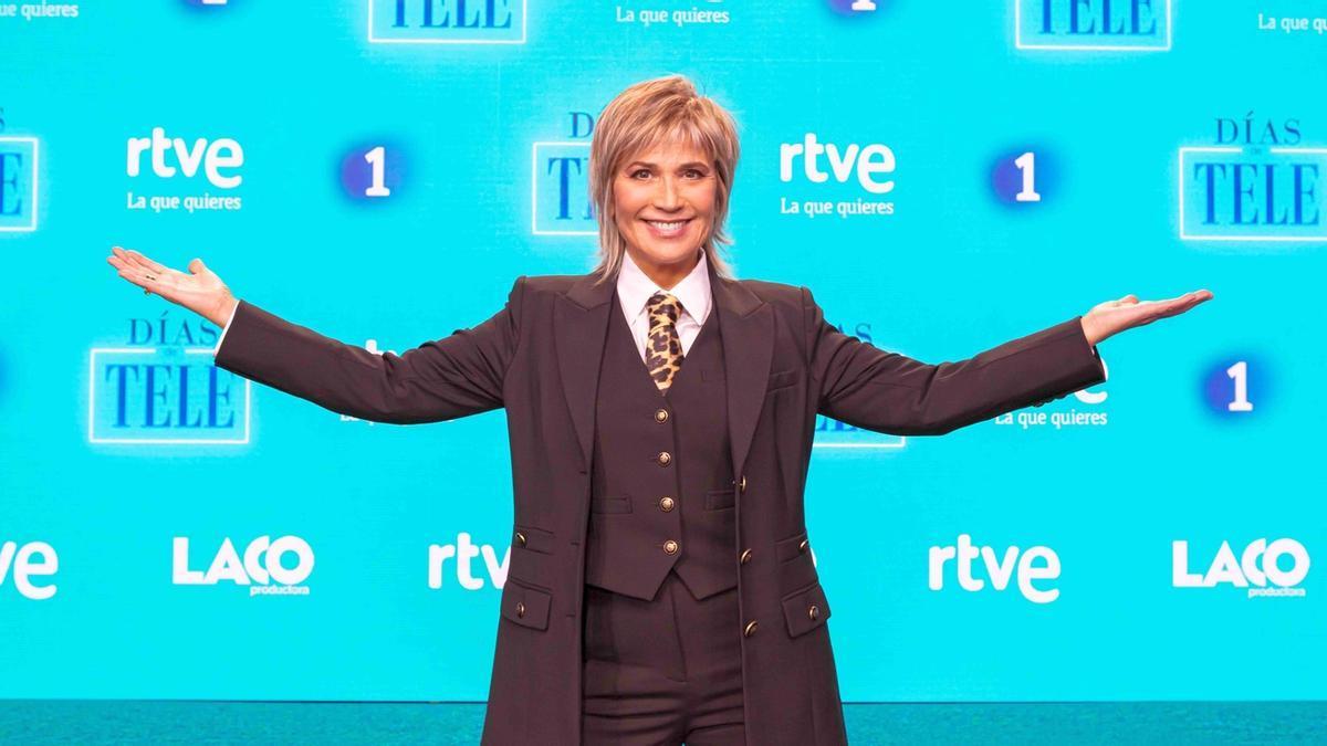 La presentadora Julia Otero vuelve para presentar &lsquo;D&iacute;as de tele&rsquo;.