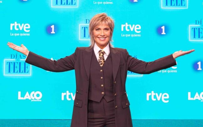 La presentadora Julia Otero vuelve para presentar &lsquo;D&iacute;as de tele&rsquo;.