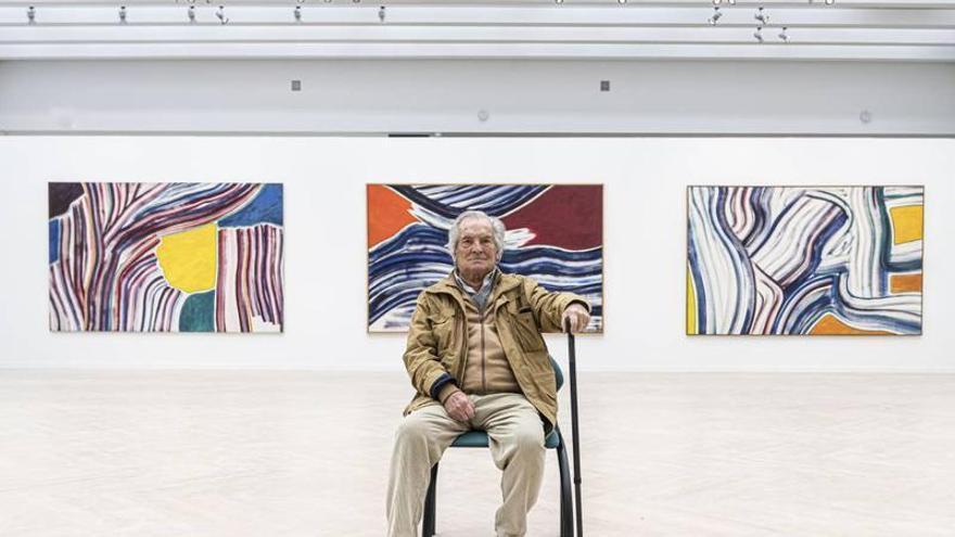 Kubo-Kutxa acogió una retrospectiva del pintor José Antonio Sistiaga.