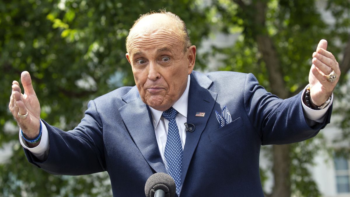 El exalcalde de Nueva York, Rudy Giuliani.