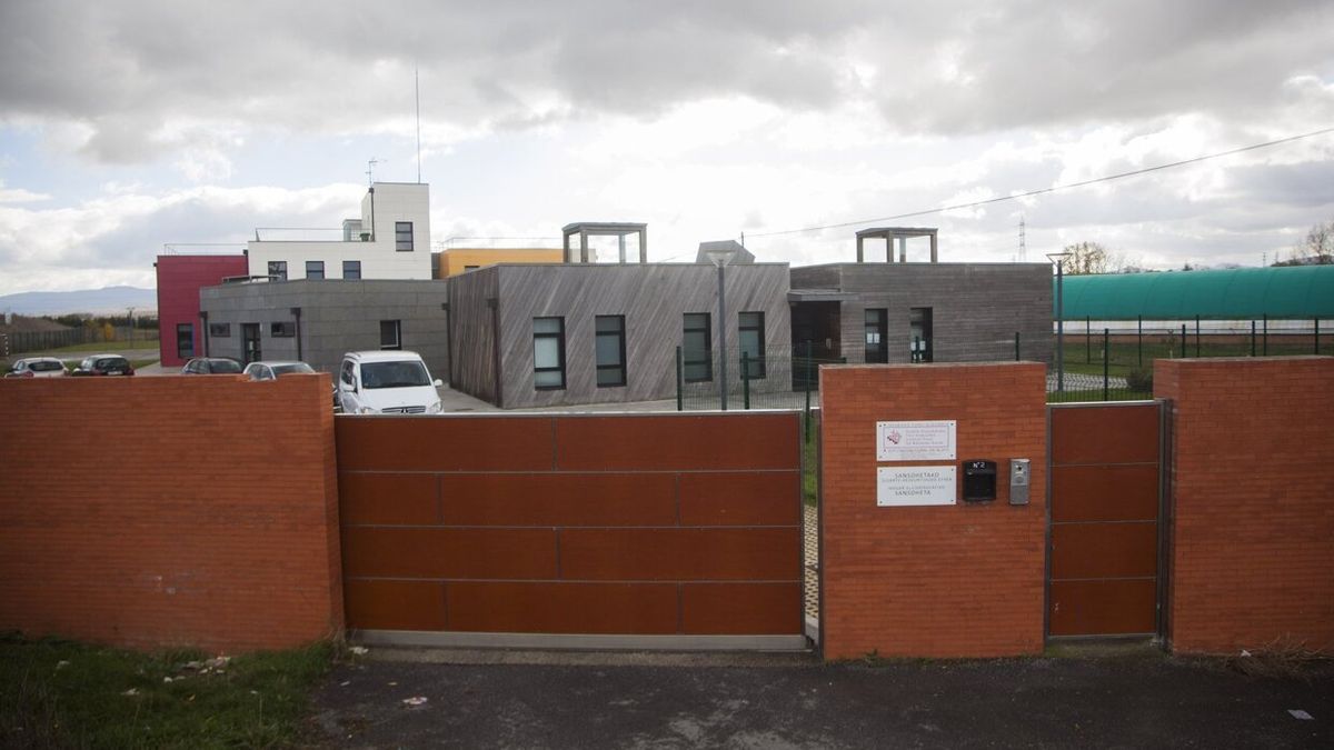 Vista general del centro de menores Sansoheta