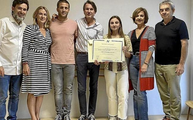 Antonio Aranzabal Fundazioaren ekitaldia. | ARGAZKIA: LA SALLE ZARAUTZ