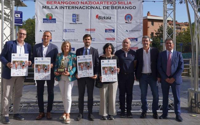 Imagen de la presentación de ayer martes en Berango.