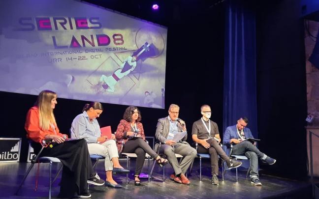 Bilbao Seriesland ekimenaren zortzigarren edizioaren aurkezpena.