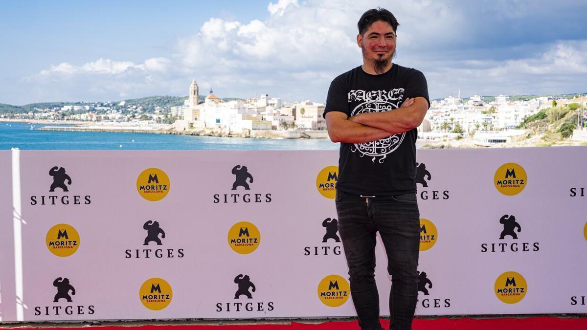 Paul Urkijo, durante la presentación de la película en Sitges, donde obtuvo el Premio del Público.