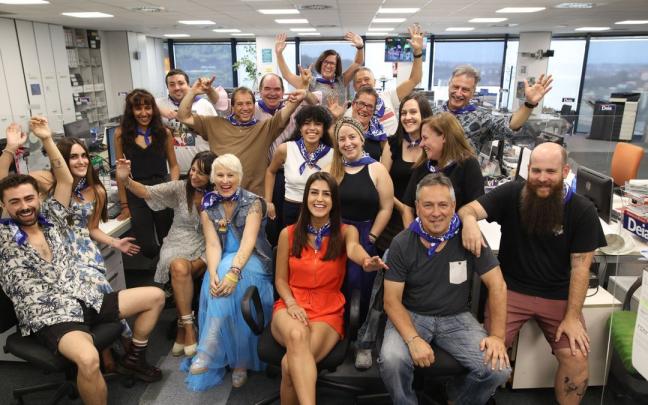 El equipo de DEIA que informar&aacute; a lectores y usuarios de web y redes ya est&aacute; en marcha. A por la semana!!!