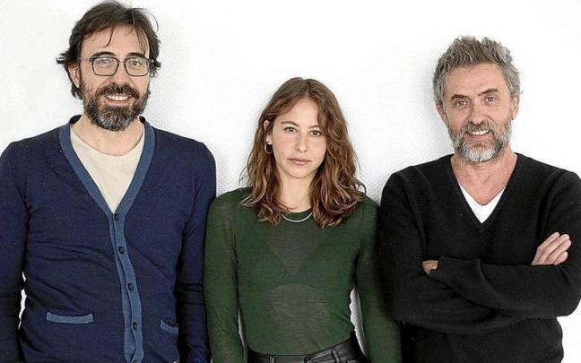 Israel Elejalde, Irene Escolar y Pascal Rambert.