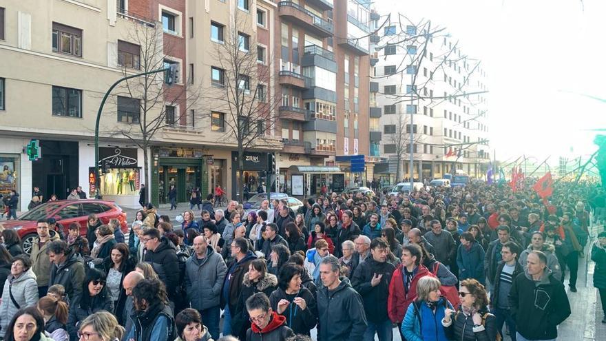 Manifestación en el día de huelga de la Función Pública (II)
