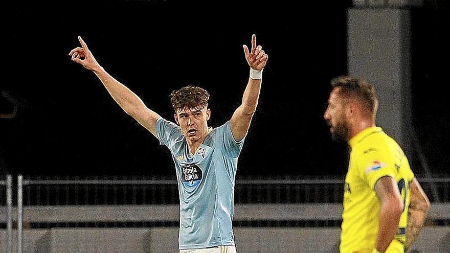 Jörgen Strand Larsen celebra su gol. | FOTO: EFE