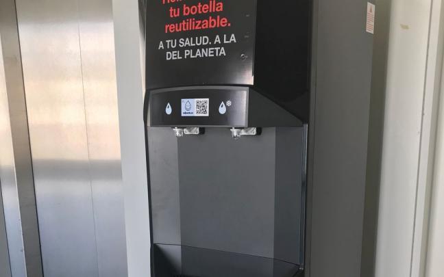 Fuente inteligente instalada en el Hospital Garc&iacute;a Orcoyen.