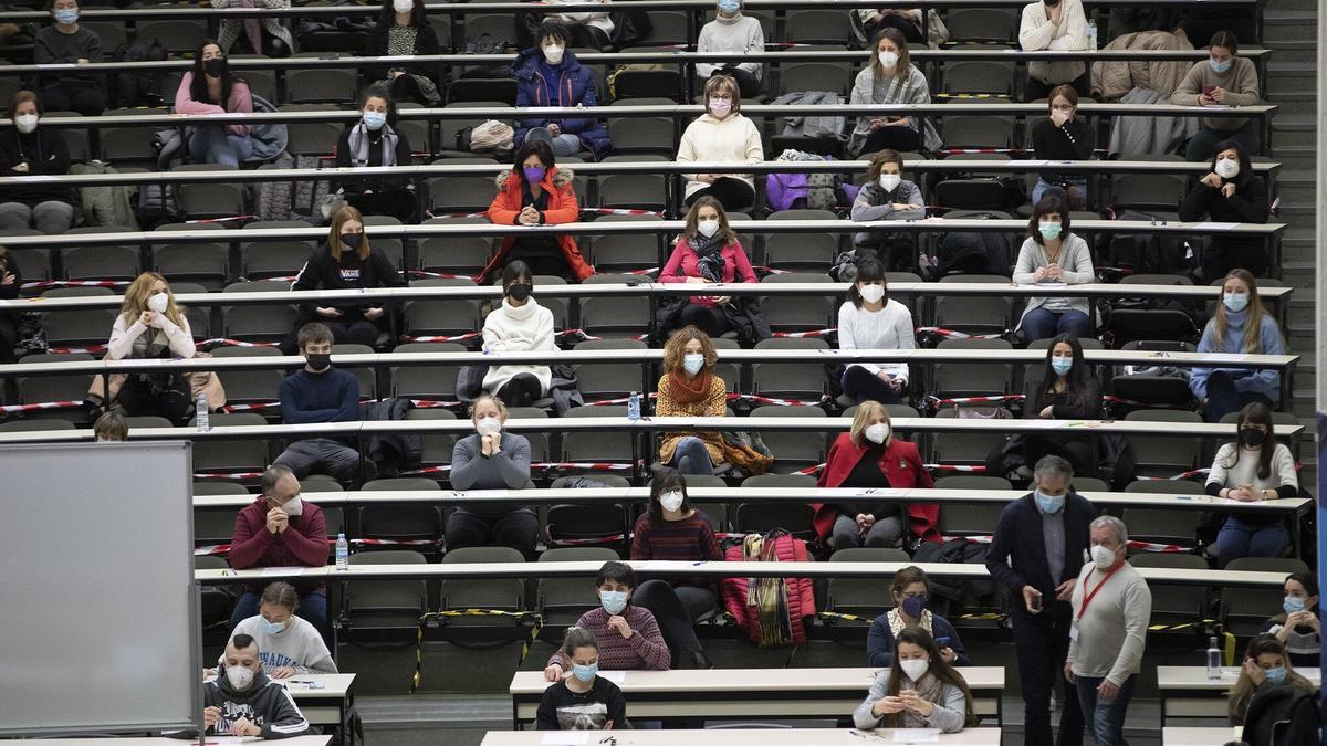 Participantes en una oposición anterior.