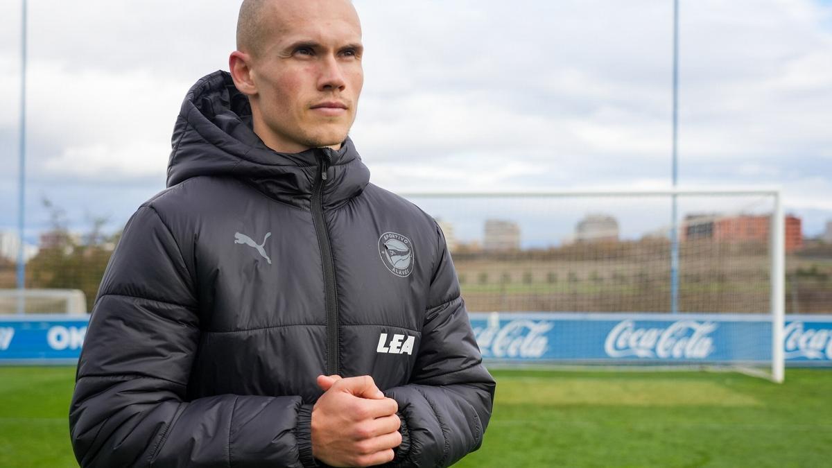 Jon Guridi, jugador del Alavés.