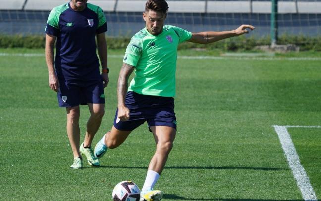 Unai Vencedor se ejercita en Lezama Unai Vencedor se ejercita en Lezama