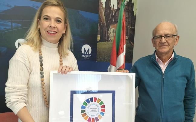 Leiba y García, con el reconocimiento de Udalsarea 2030. Leiba y García, con el reconocimiento de Udalsarea 2030.