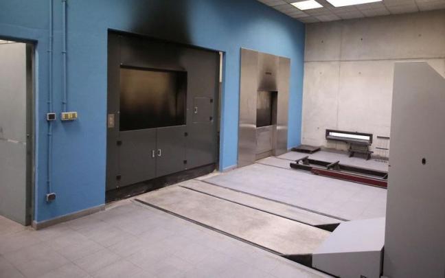Imagen del nuevo horno crematorio